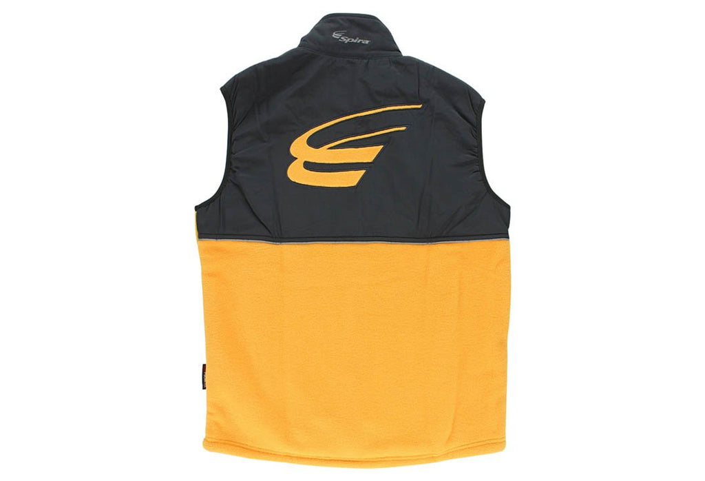 Spira Men's Fleece Tech Vest Goldenrod
