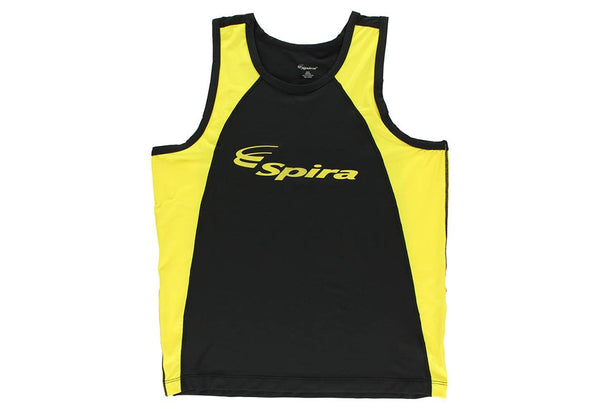 spira Men's Stinger Racing Singlet Black / Yellow
