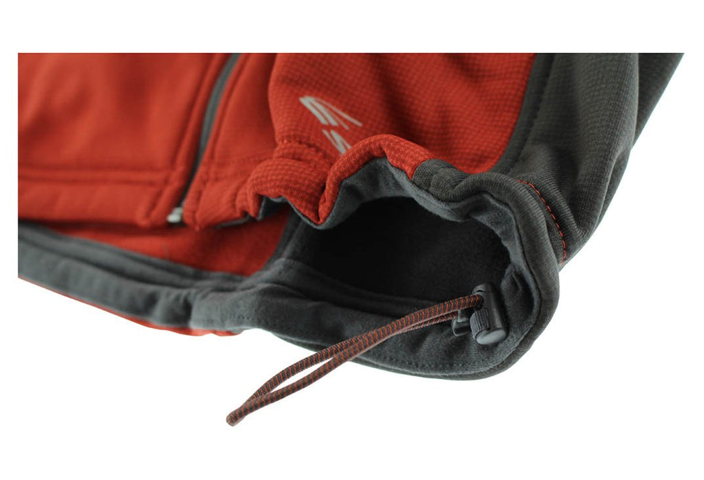 Spira Men's Stinger Tech Jacket Rust / Grey