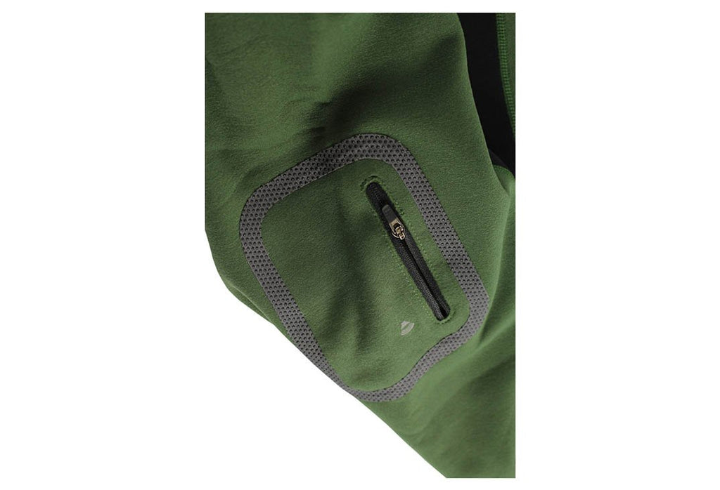 Spira Men's Stinger Tech Pullover Green / Black