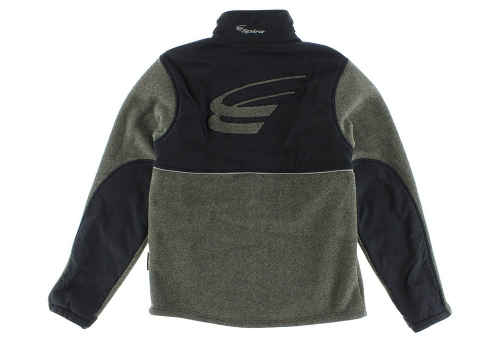 Spira Men's Tech Fleece Jacket Black / Black