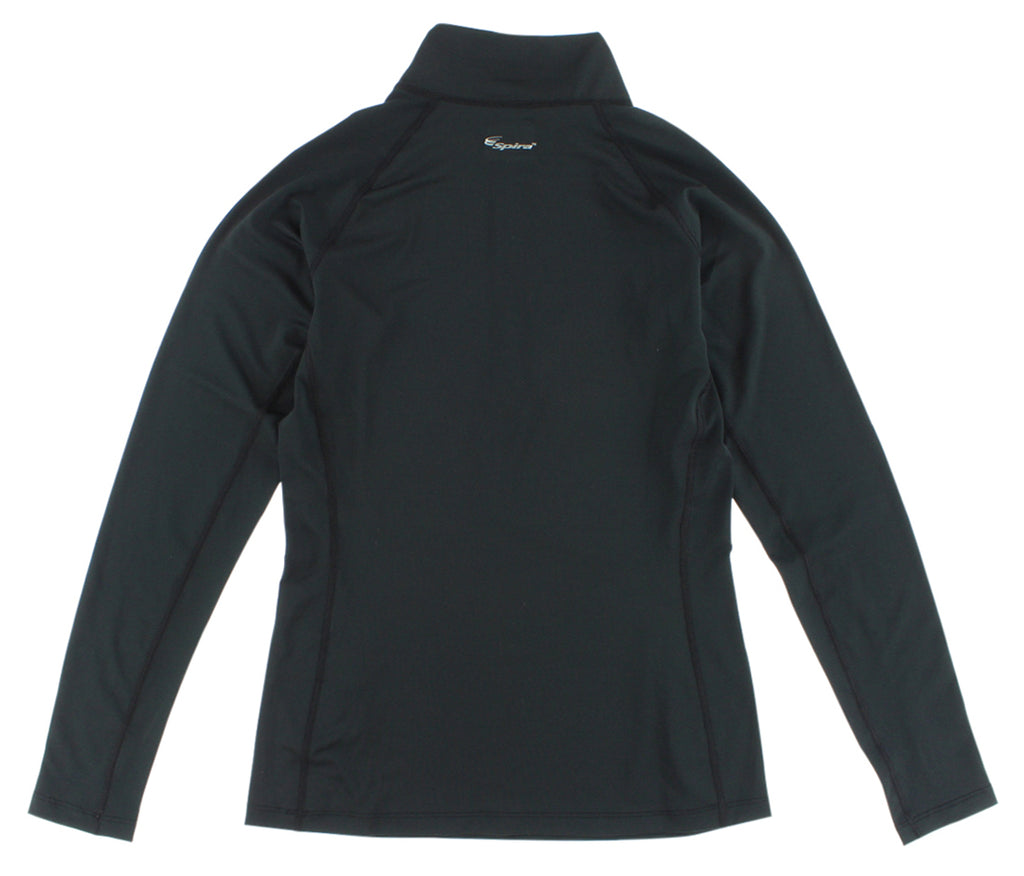 Spira Women's Easy Tech Long Sleeve Zip Black