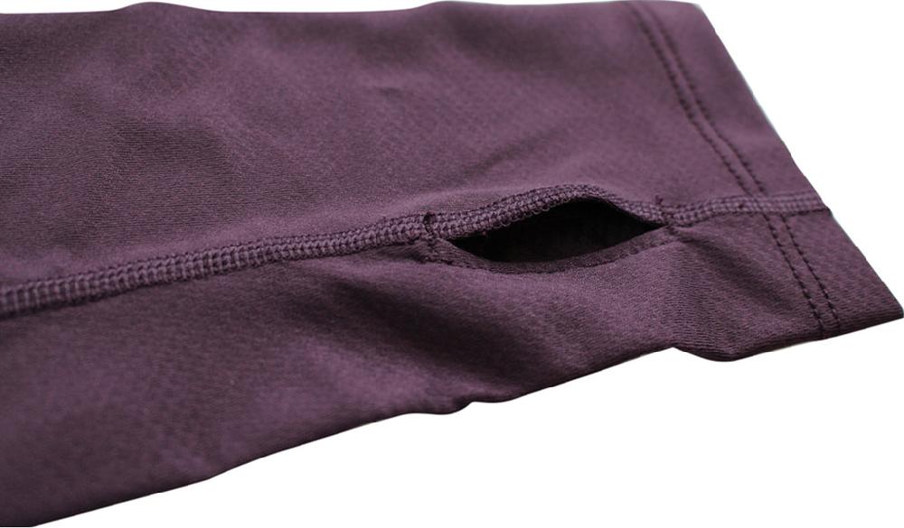 Spira Women's Easy Tech Long Sleeve Zip Plum