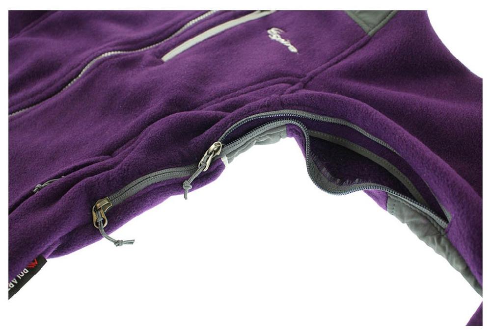 Spira Women's Fleece Jacket Port Purple