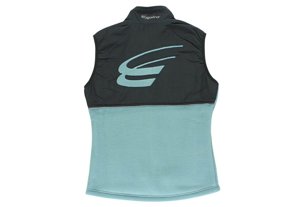 Spira Women's Fleece Tech Vest Light Blue