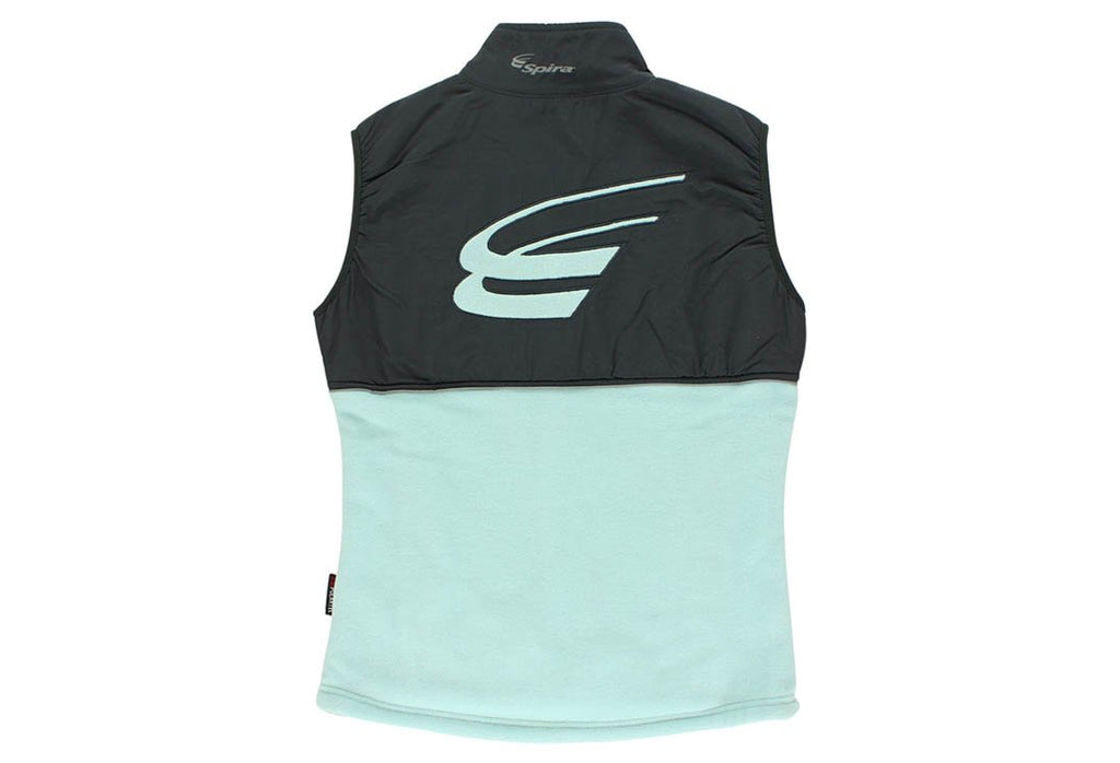 Spira Women's Fleece Tech Vest Turquoise