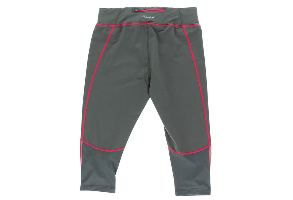 Spira Women's Stinger 2 Running Capri Grey / Pink