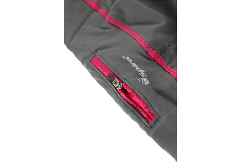 Spira Women's Stinger 2 Running Capri Grey / Pink