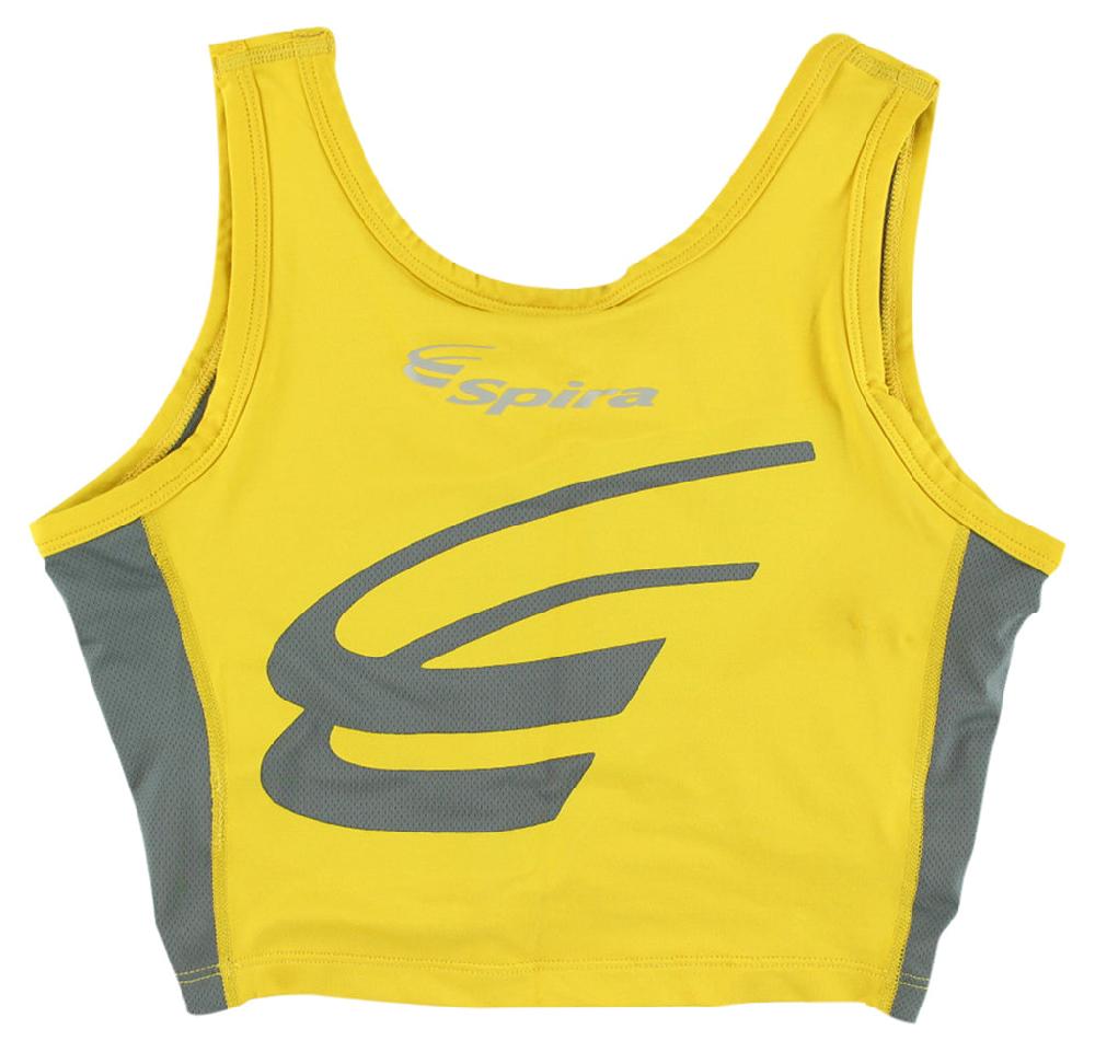 Spira Women's Stinger Sports Bra Gold / Grey