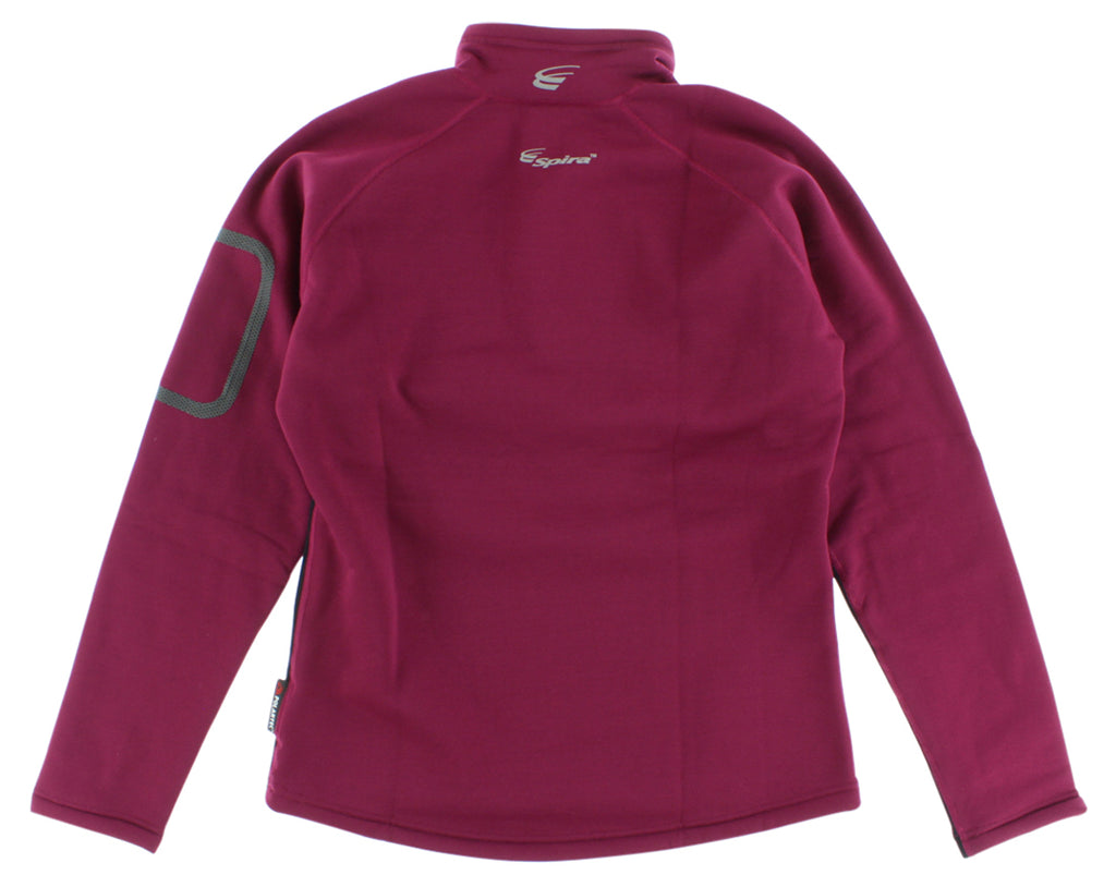 Spira Women's Stinger Tech PullOver Burgundy/black