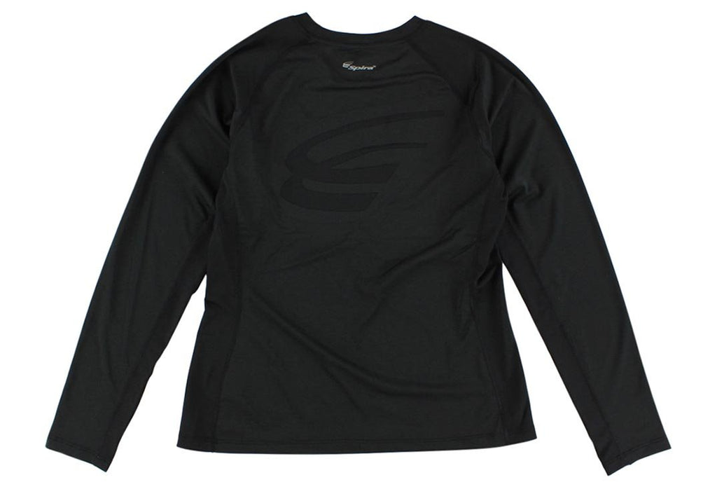 Spira Women's Stinger Crew Workout Long Sleeve Black / Black