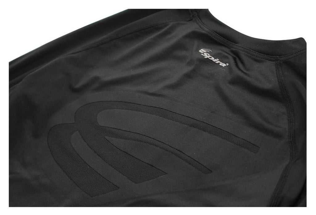 Spira Women's Stinger Crew Workout Long Sleeve Black / Black