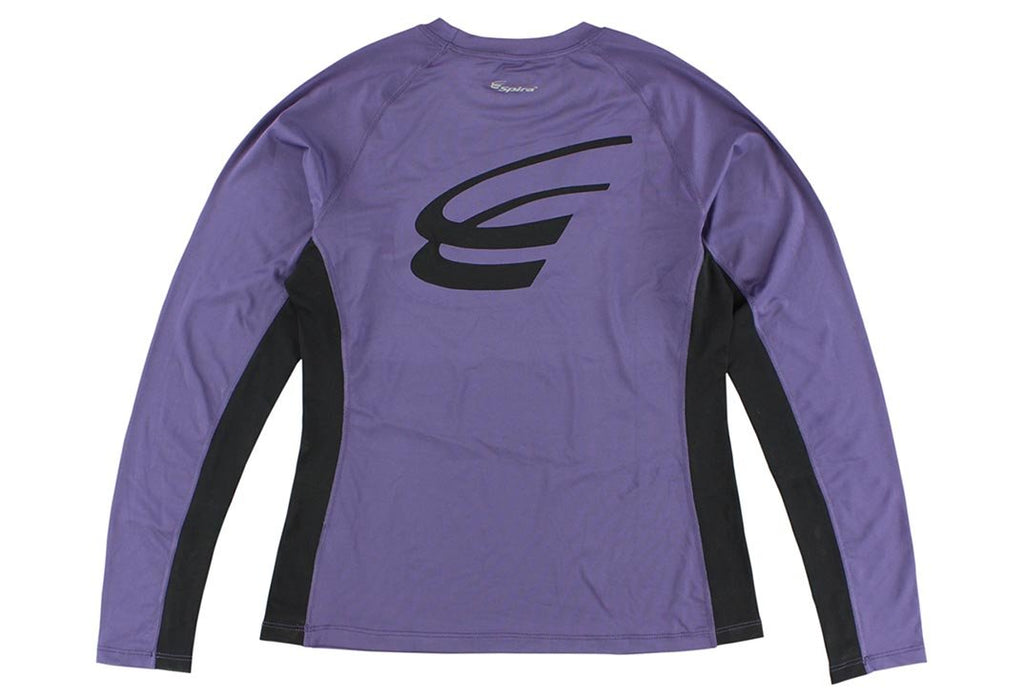 Spira Women's Stinger Crew Workout Long Sleeve Purple / Black