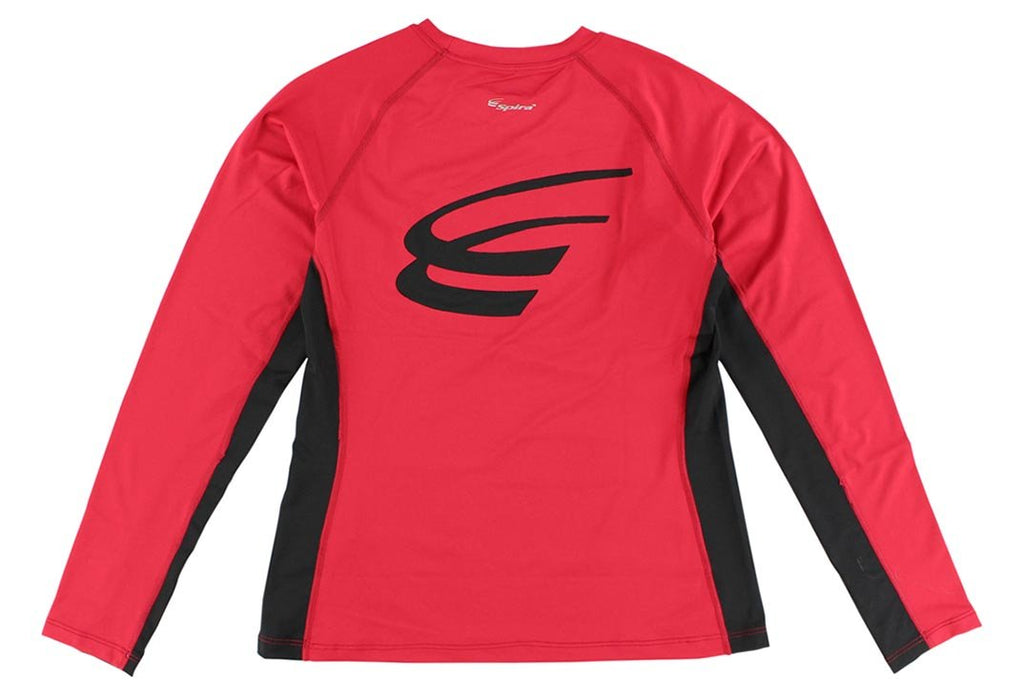 Spira Women's Stinger Crew Workout Long Sleeve Red / Black