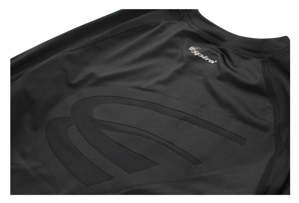 Spira Women's Stinger Crew Workout Short Sleeve Black / Black