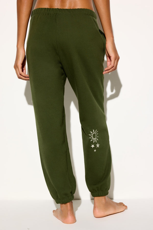 Spiritual Gangster 555 Change Eden Sweatpant MOJAVE GREEN