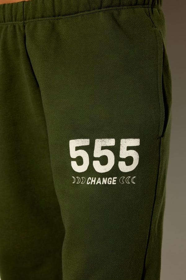 Spiritual Gangster 555 Change Eden Sweatpant MOJAVE GREEN