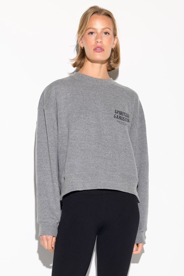 spiritual gangster El Tigre Bex High-Low Crew HEATHER GREY