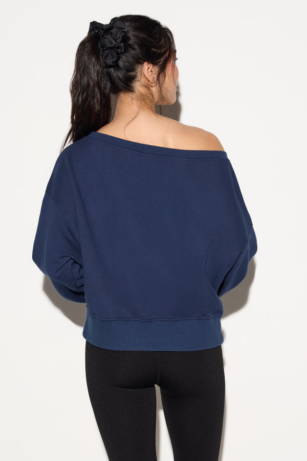 Spiritual Gangster Goddess La Vida Sweatshirt INDIGO