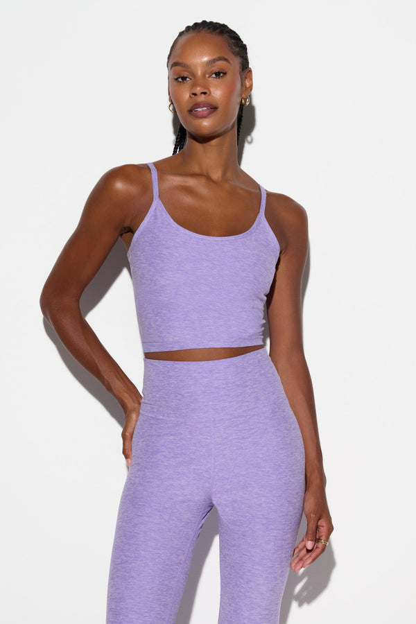 Spiritual Gangster HeatherCloud Sasha Tank LAVENDER