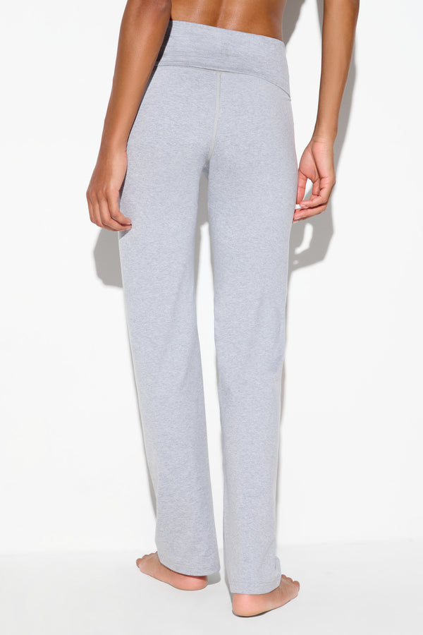 Spiritual Gangster HeatherLuxe Blair Pant LIGHT HEATHER GREY