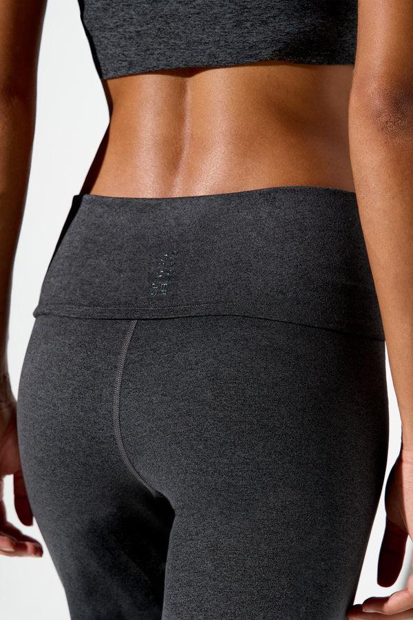 Spiritual Gangster HeatherLuxe Blair Pant VINTAGE BLACK