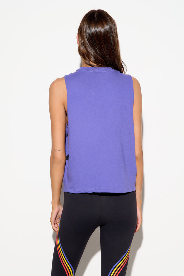 Spiritual Gangster Namaski Rays Vibe Tank ASTRAL BLUE