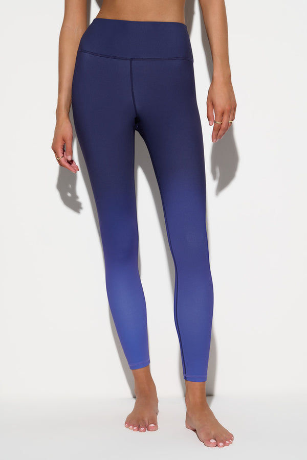spiritual gangster Nirvana Lotus Legging ASTRAL BLUE