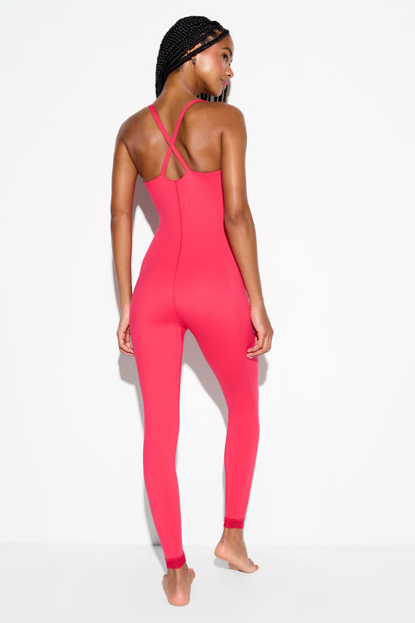 Spiritual Gangster Nirvana Selena Jumpsuit PASSION FLOWER