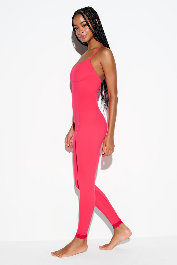 Spiritual Gangster Nirvana Selena Jumpsuit PASSION FLOWER