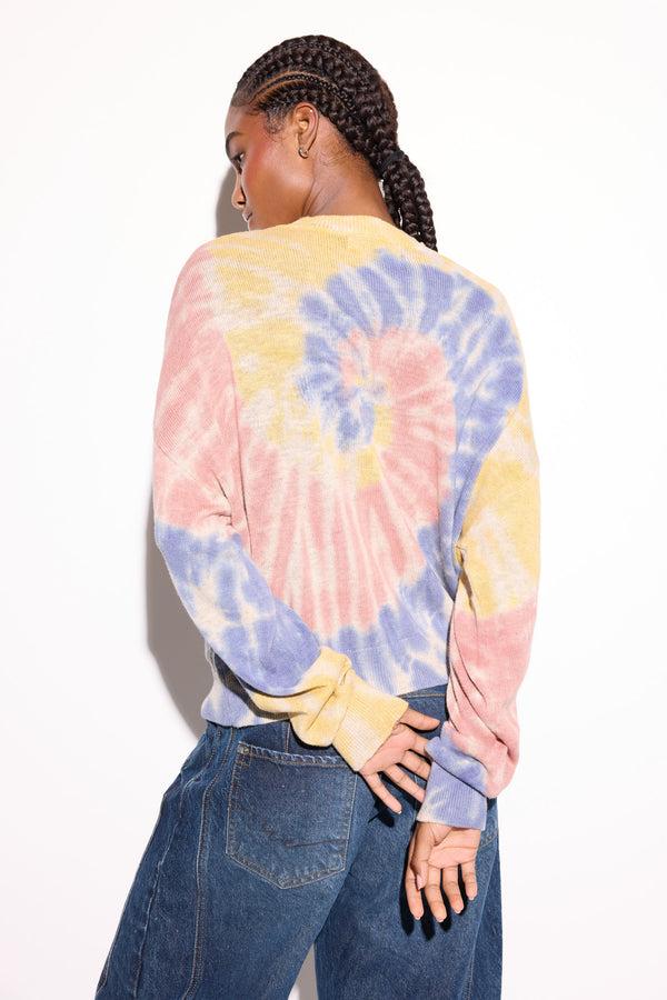 Spiritual Gangster Sea Peace Venice Sweater WISTERIA MULTI