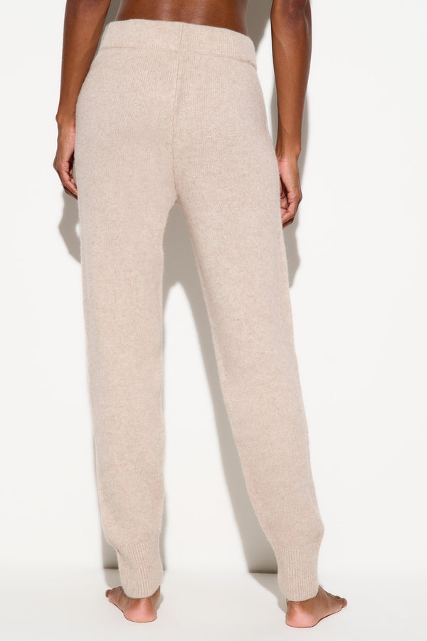 Spiritual Gangster SG Echo Cashmere Wool Sweatpant Heather Oatmeal
