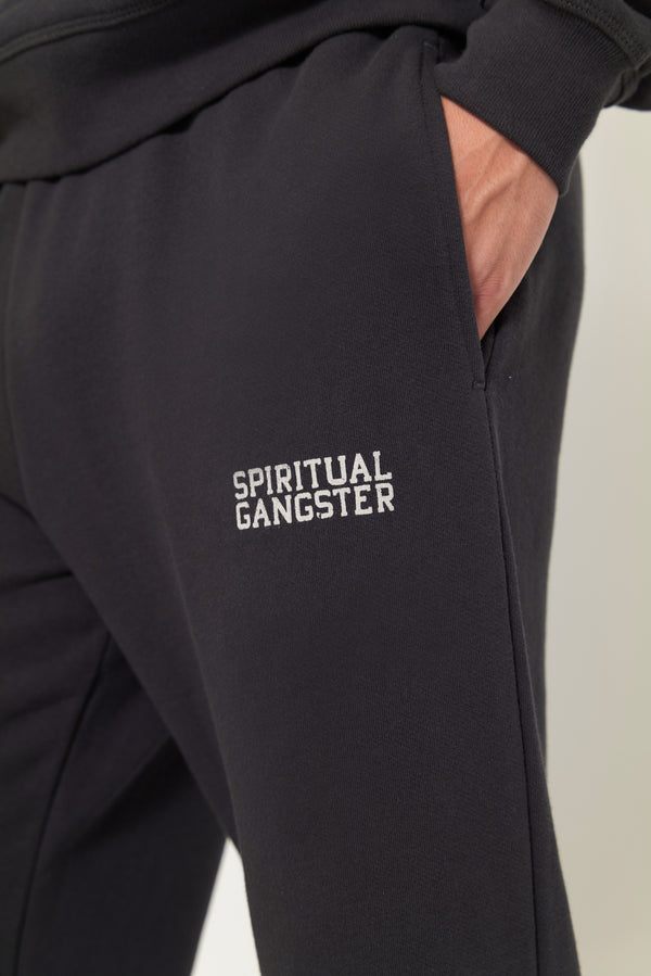 Spiritual Gangster SG Emblem Men's Sweatpant VINTAGE BLACK