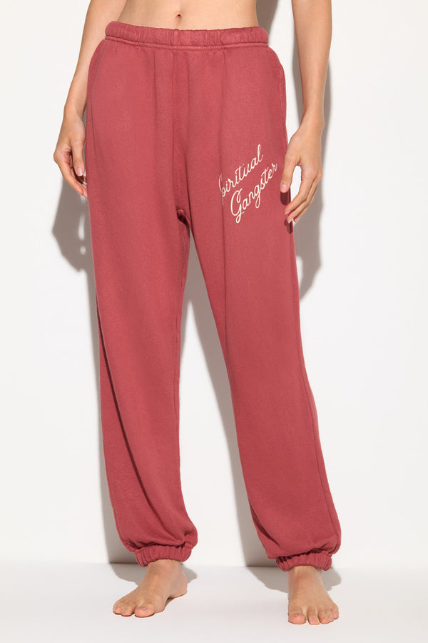 spiritual gangster SG Insignia Bradbury Sweatpant CANYON