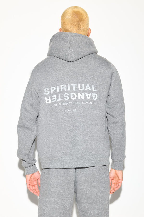 Spiritual Gangster SG Living Beckham Hoodie HEATHER GREY
