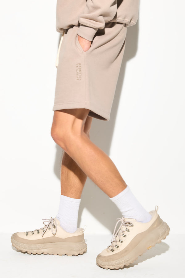 Spiritual Gangster SG Logo Bixby Sweatshort MOON ROCK