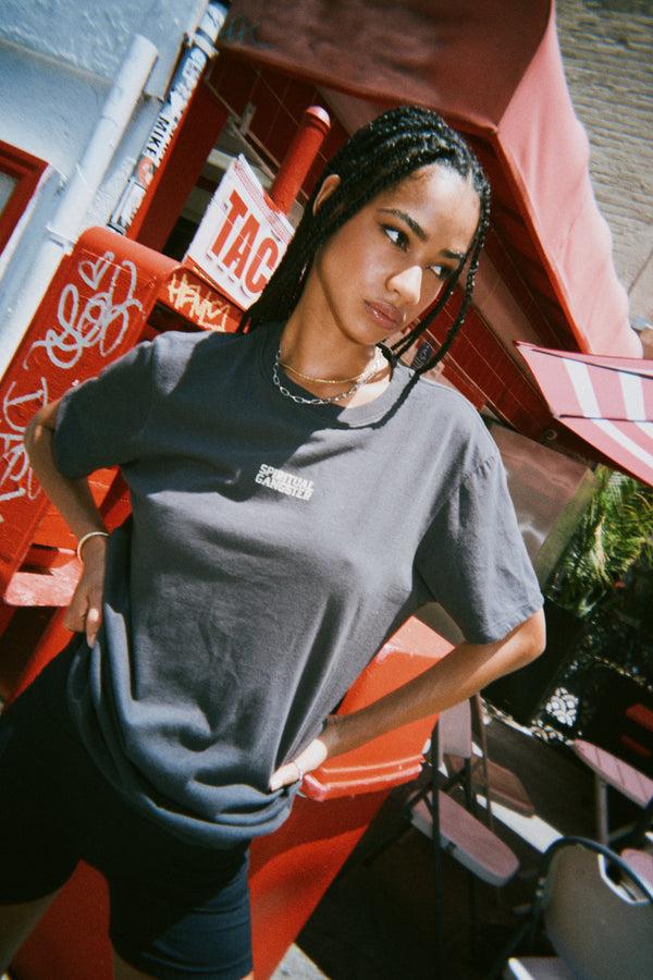 Spiritual Gangster SG Logo Men's Classic Tee VINTAGE BLACK