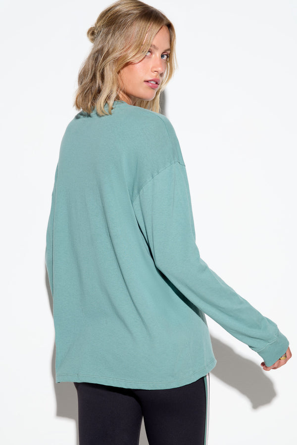 Spiritual Gangster SG Mandala Denver Top DUSTY SAGE