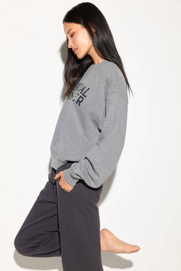 Spiritual Gangster SG Shine La Brea Crew HEATHER GREY