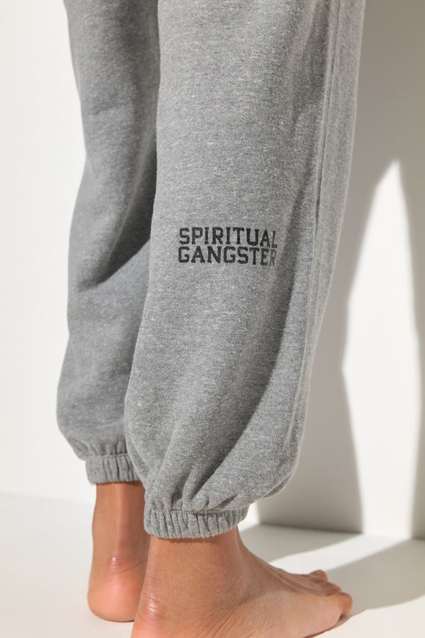 Spiritual Gangster SG Shine Sol Sweatpant HEATHER GREY