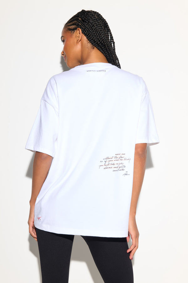 Spiritual Gangster SG X Atticus Gentle Sea Boyfriend Tee WHITE