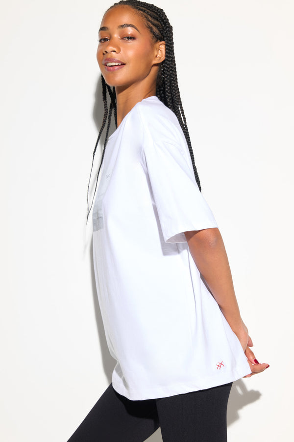 Spiritual Gangster SG X Atticus Gentle Sea Boyfriend Tee WHITE