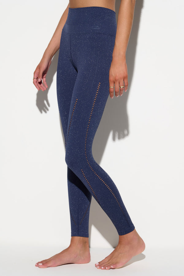 Spiritual Gangster Shimmer Seamless Love Legging ECLIPSE