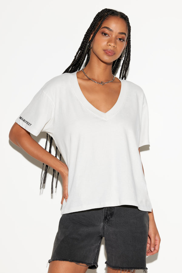 Spiritual Gangster 111 Jordan Tee WHITE