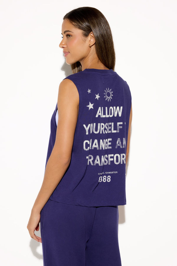 Spiritual Gangster 888 Abundance Vibe Tank ECLIPSE