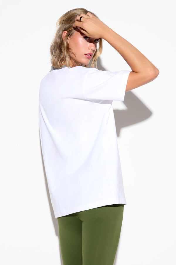 Spiritual Gangster Above Me Boyfriend Ringer WHITE