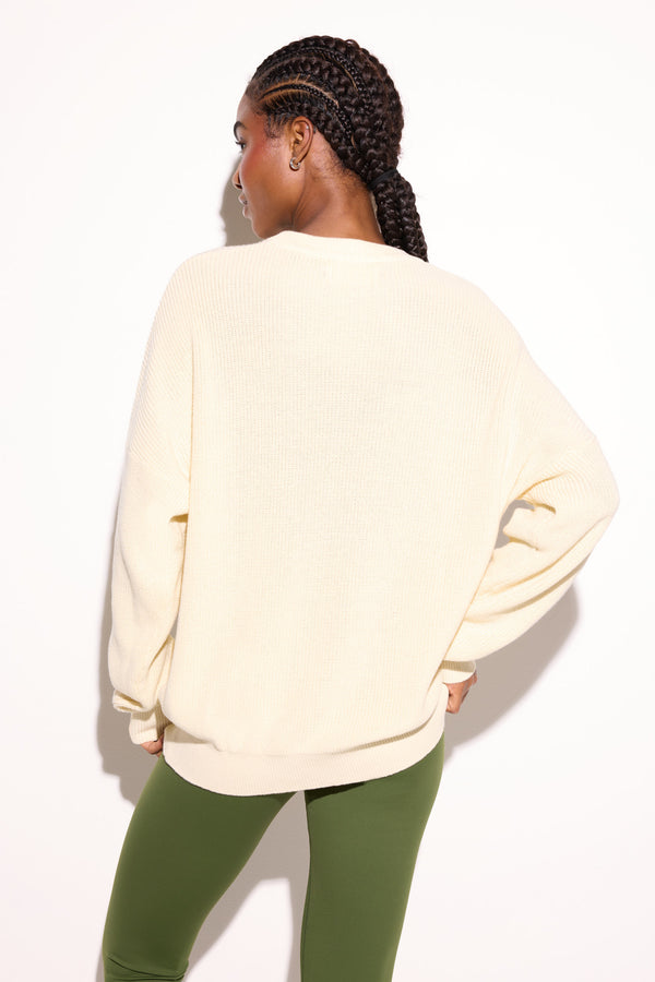 Spiritual Gangster Above Me Lyric Sweater CANVAS