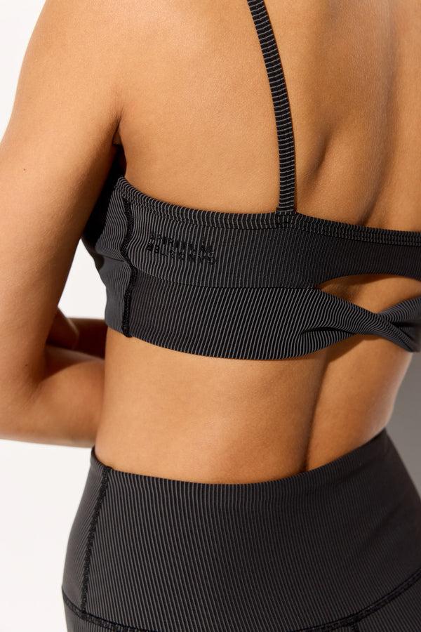 spiritual gangster Auralight Aria Bra BLACK