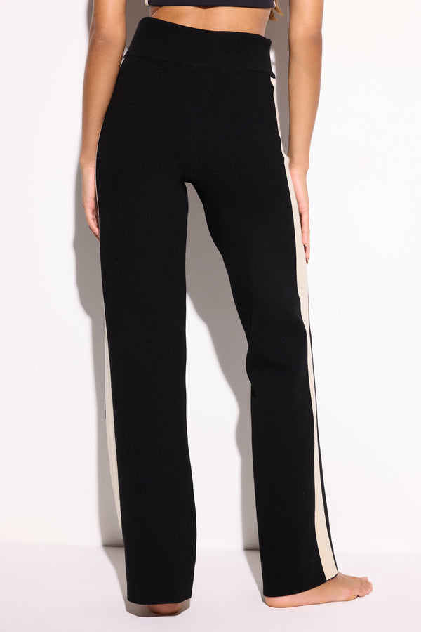 Spiritual Gangster Blake Wide Leg Pant BLACK