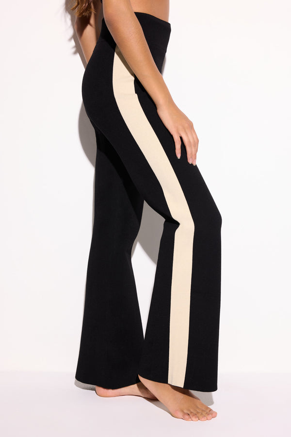 spiritual gangster Blake Wide Leg Pant BLACK